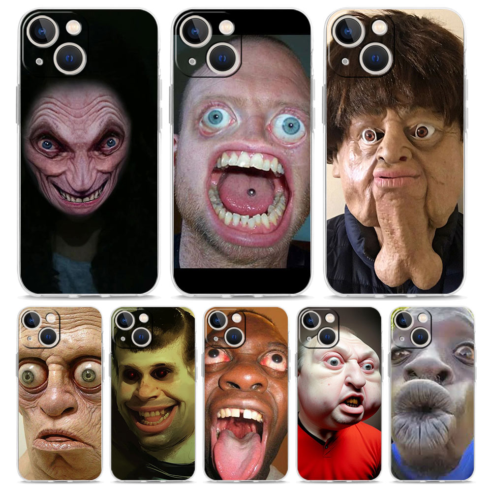 Phone Cases Ugly - Cool Ugly Man Phone Case For
