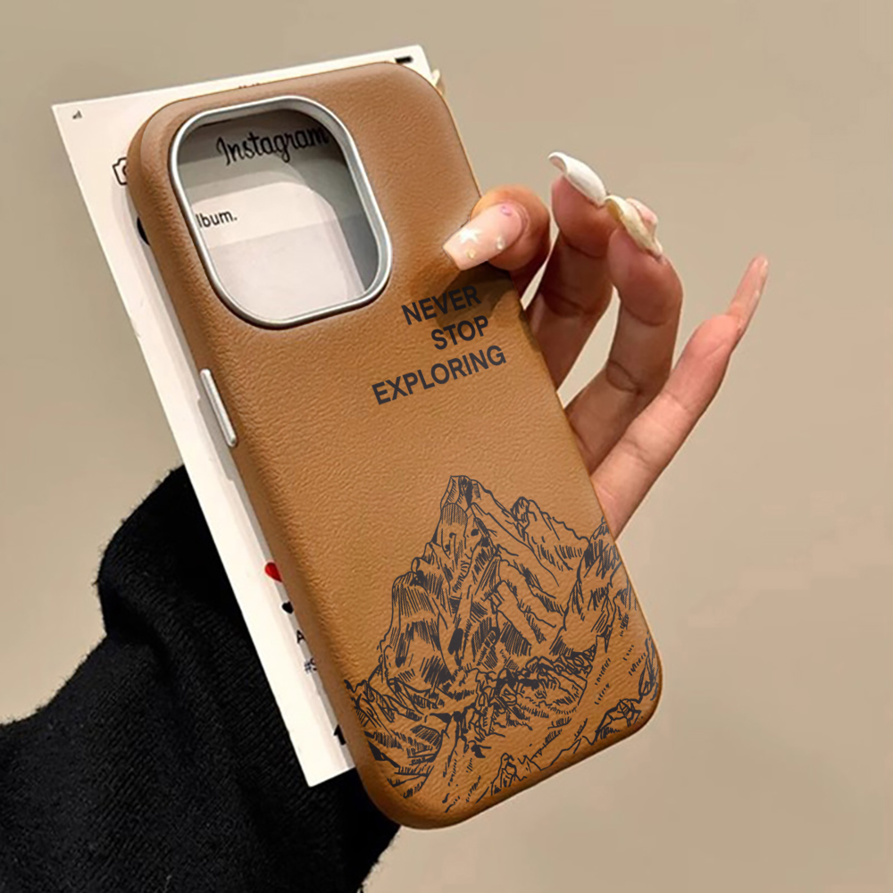 Phone Cases For Samsung S21 5G - Luxury Mountain Simple Case For Samsung