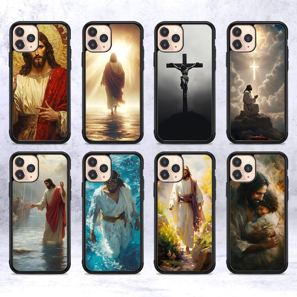 Phone Cases Jesus - God And Spokesman J-Jesus PC+TPU Shockproof