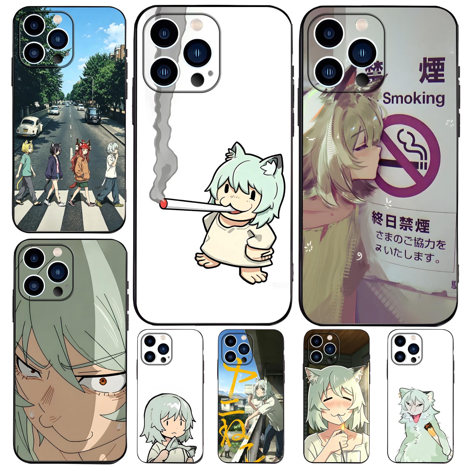 Phone Cases Bulk - Chainsmoker Cat Phone Case For iPhone17