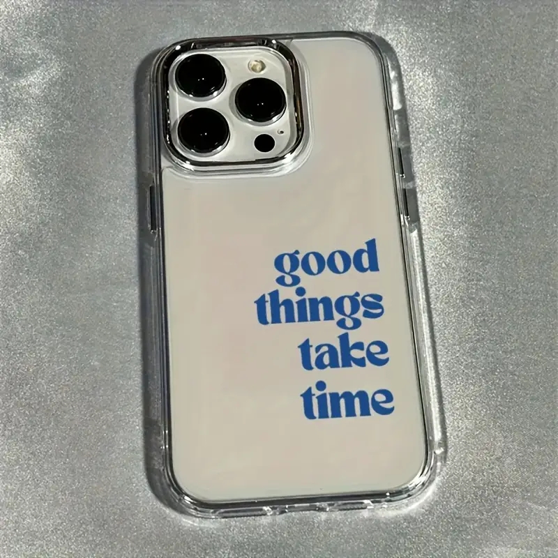 Phone Cases Jesus - Good Things Take Time Lens Frame