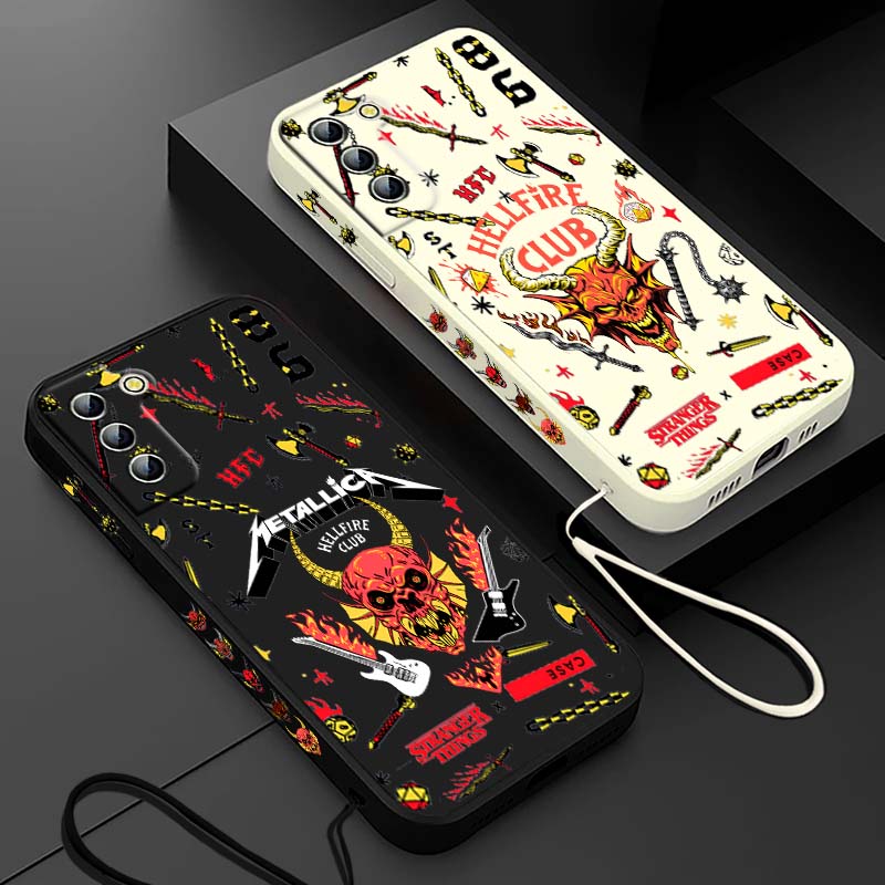 Phone Cases For Samsung S22 - Stranger Things Red Hell Demon For