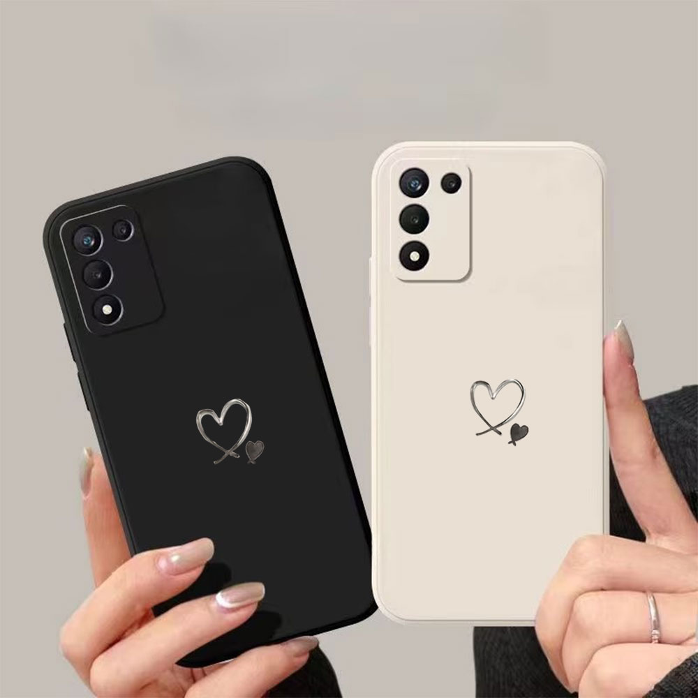 Phone Cases For Samsung S22 - Love Heart Print Anti-Drop Phone Case