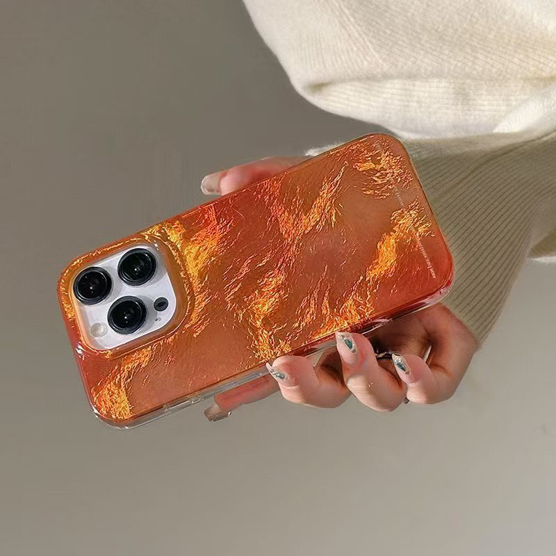 INS Orange Gradient Vortex Pat - Phone Cases Orange review and price