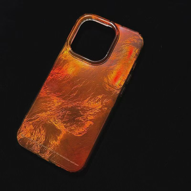 INS Orange Gradient Vortex Pat - Phone Cases Orange review and price
