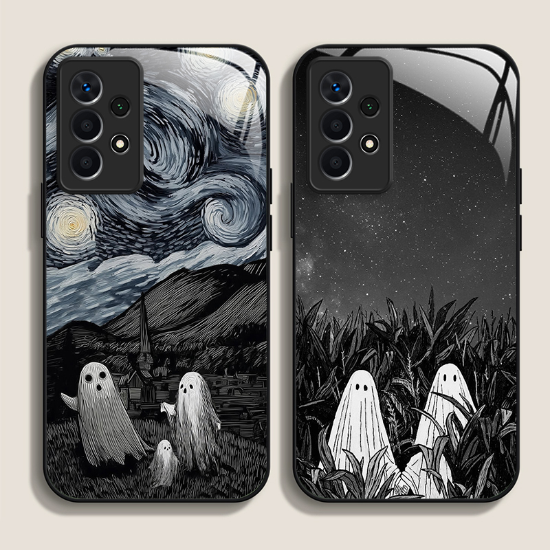 Funny Ghost Abstract Art Patte - Phone Cases For Samsung S21 5G review and price