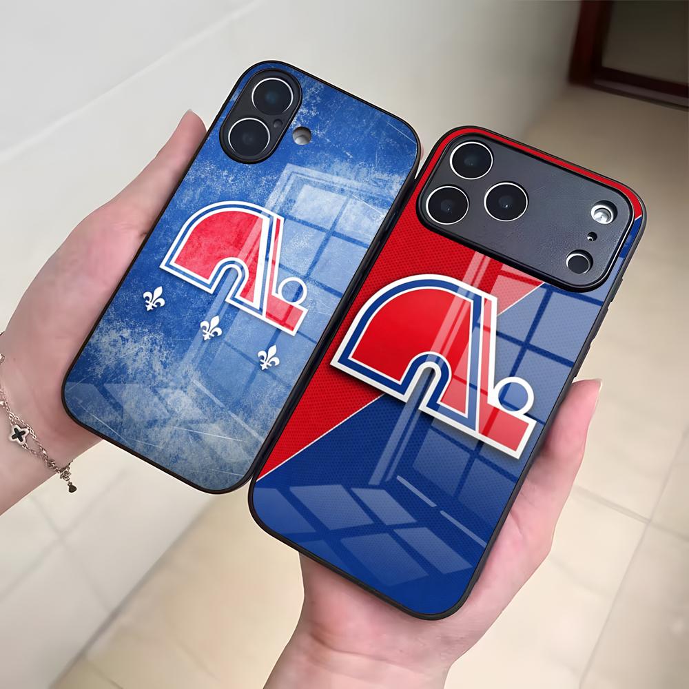 Q-QueBecES Hockey Logo Phone C - Phone Cases Quebec review and price