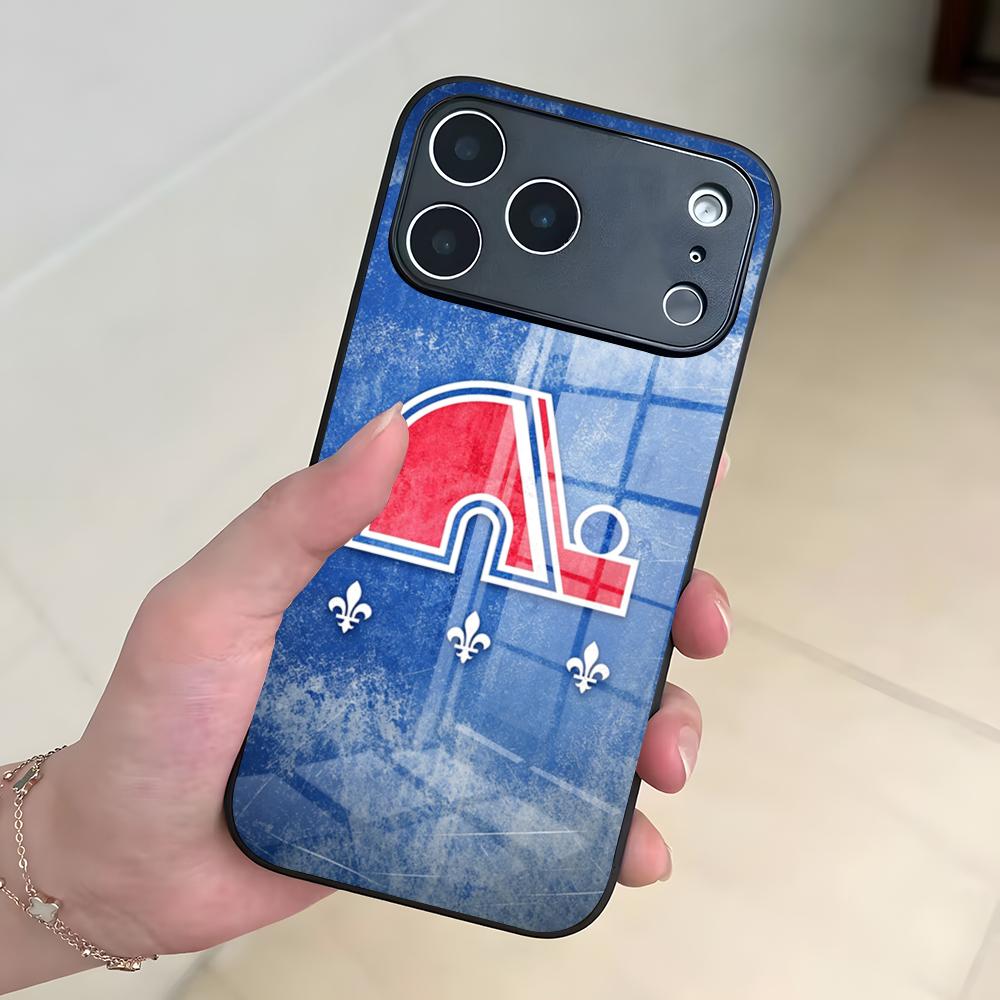 Q-QueBecES Hockey Logo Phone C - Phone Cases Quebec review and price