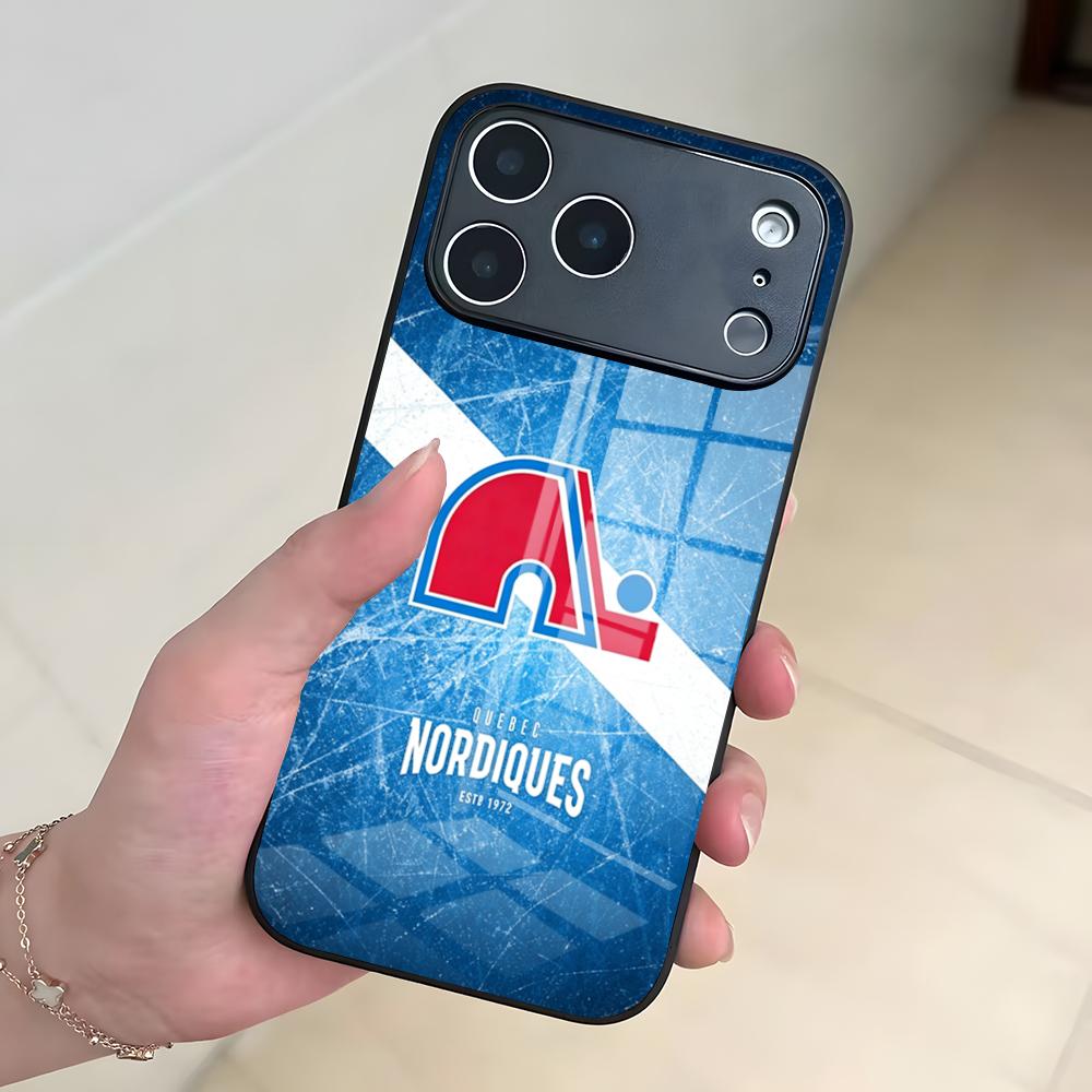 Q-QueBecES Hockey Logo Phone C - Phone Cases Quebec review and price