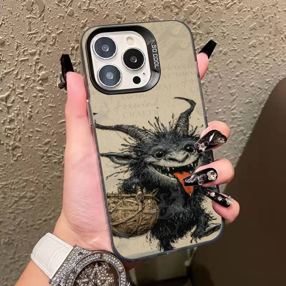 U-Ugly K-krampus art Silver Gr - Phone Cases Ugly review and price