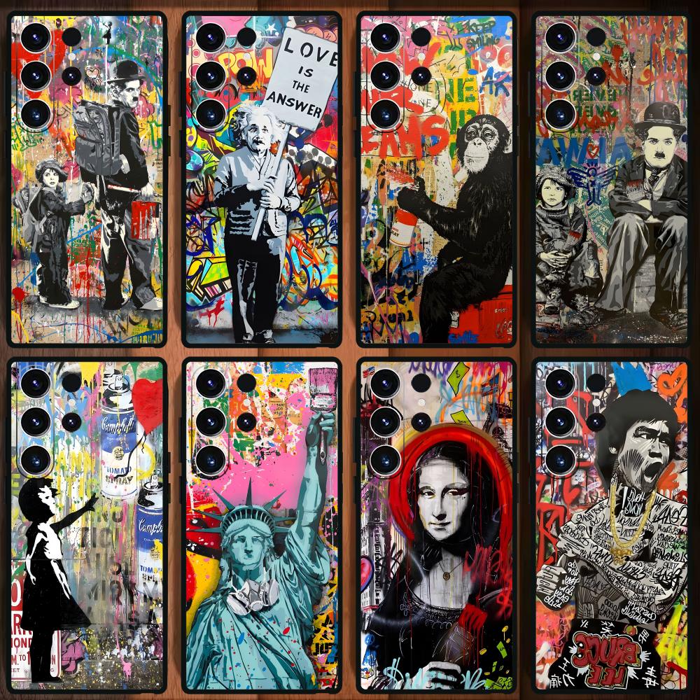 Banksy Graffiti Art  Phone Cas - Phone Cases Art review and price