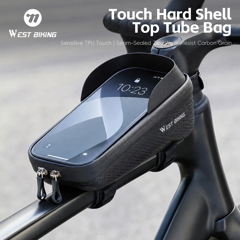 WEST BIKING Bicycle Front Tube - Phone Cases Youtube review and price