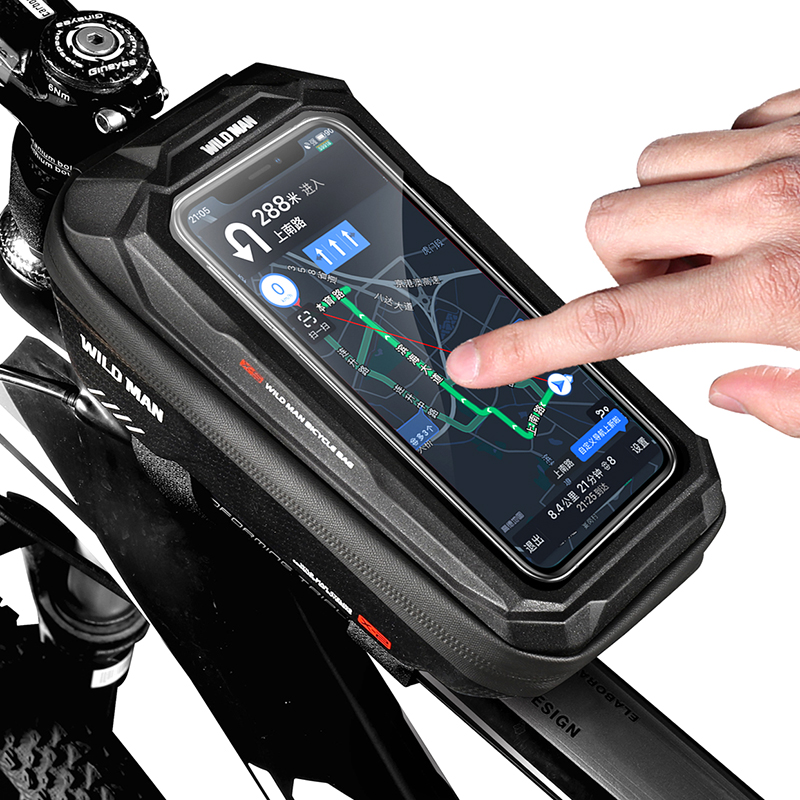 WILD MAN Bike Bag Front Cyclin - Phone Cases Youtube review and price