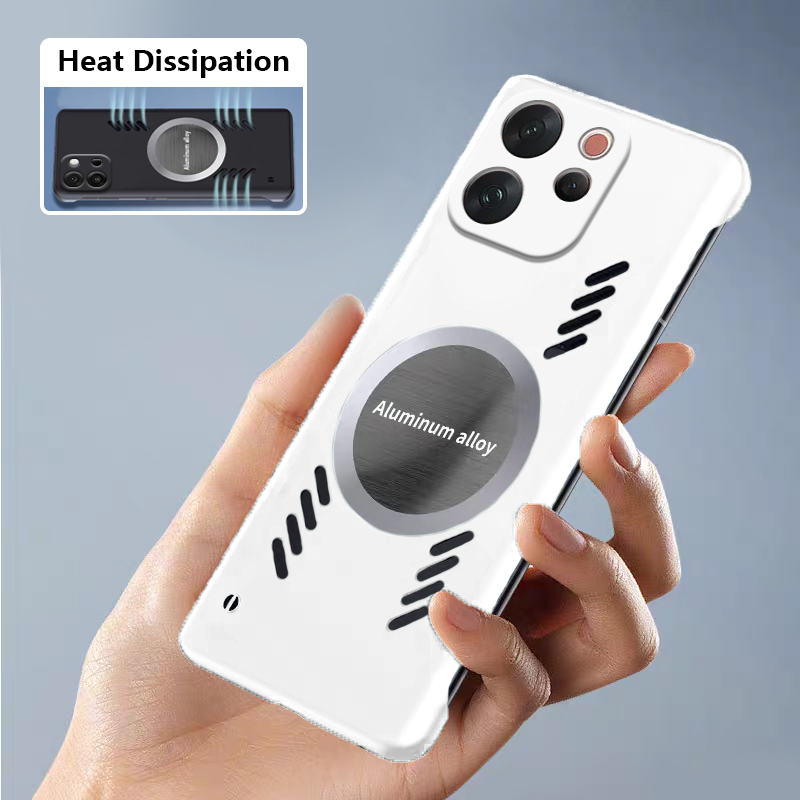 Biruiqu For VIVO V70 Bezel-les - Heat Dissipation Case review and price