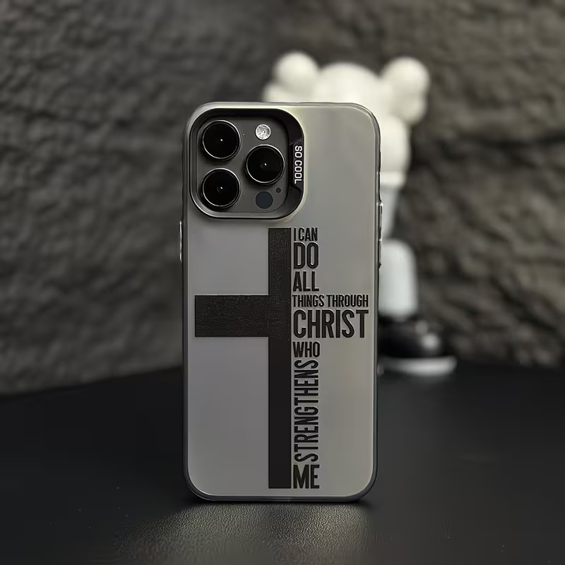 Anti Fingerprint Cross Bible P - Phone Cases Store review and price