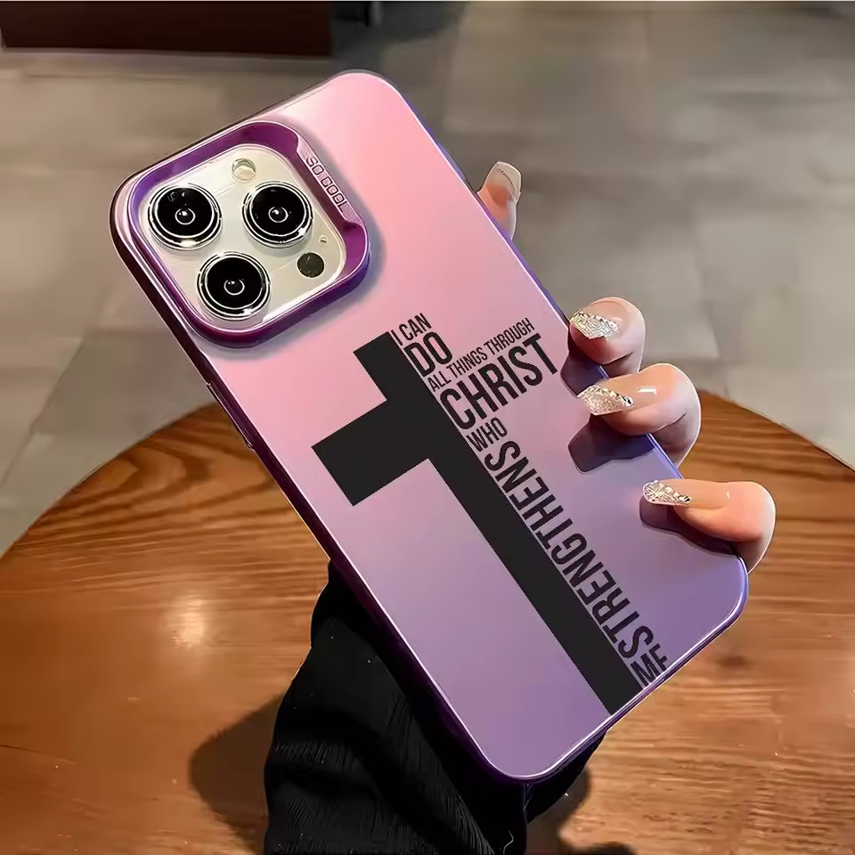 Anti Fingerprint Cross Bible P - Phone Cases Store review and price