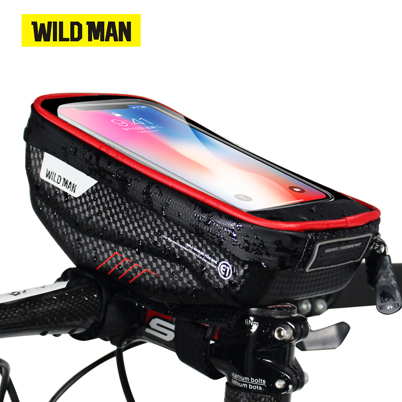 WILD MAN Bicycle Bag 6.0 Inch  - Phone Cases Youtube review and price