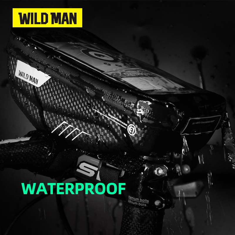 WILD MAN Bicycle Bag 6.0 Inch  - Phone Cases Youtube review and price