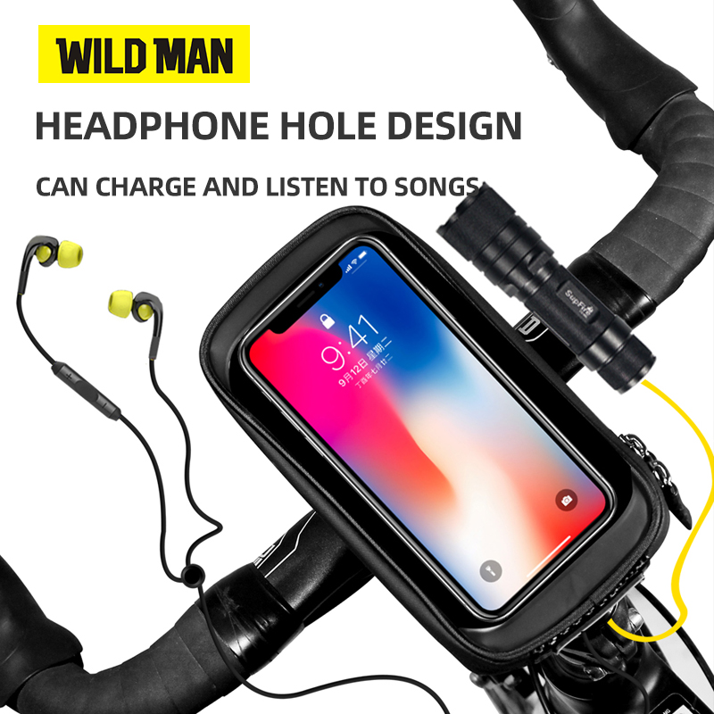 WILD MAN Bicycle Bag 6.0 Inch  - Phone Cases Youtube review and price
