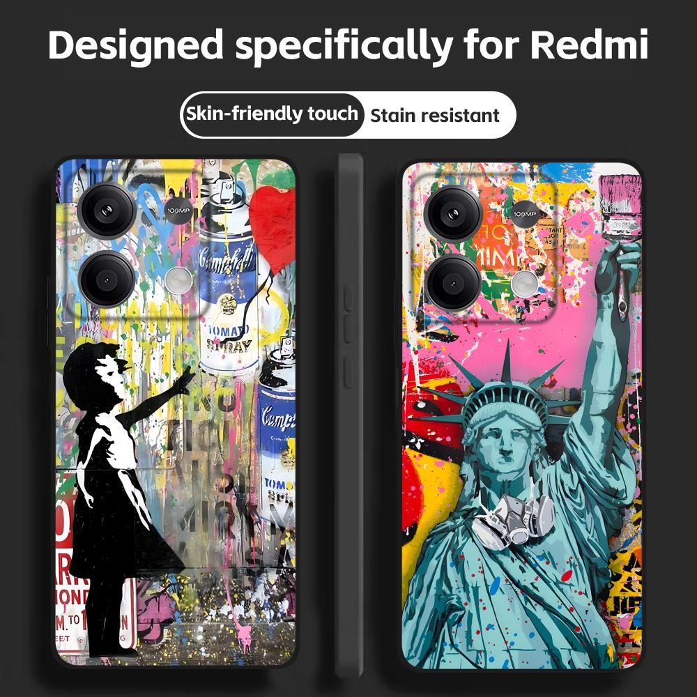 Banksy Graffiti Art  Phone Cas - Phone Cases Art review and price