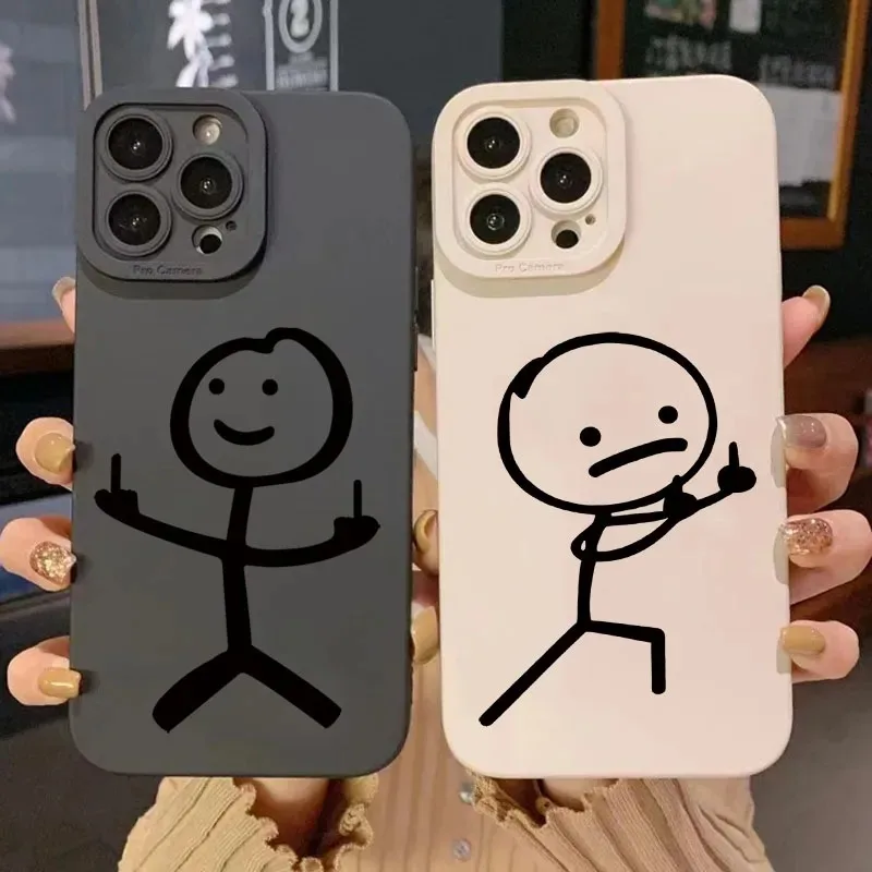 Cute Cartoon Matchman Matte Si - Phone Cases Store review and price