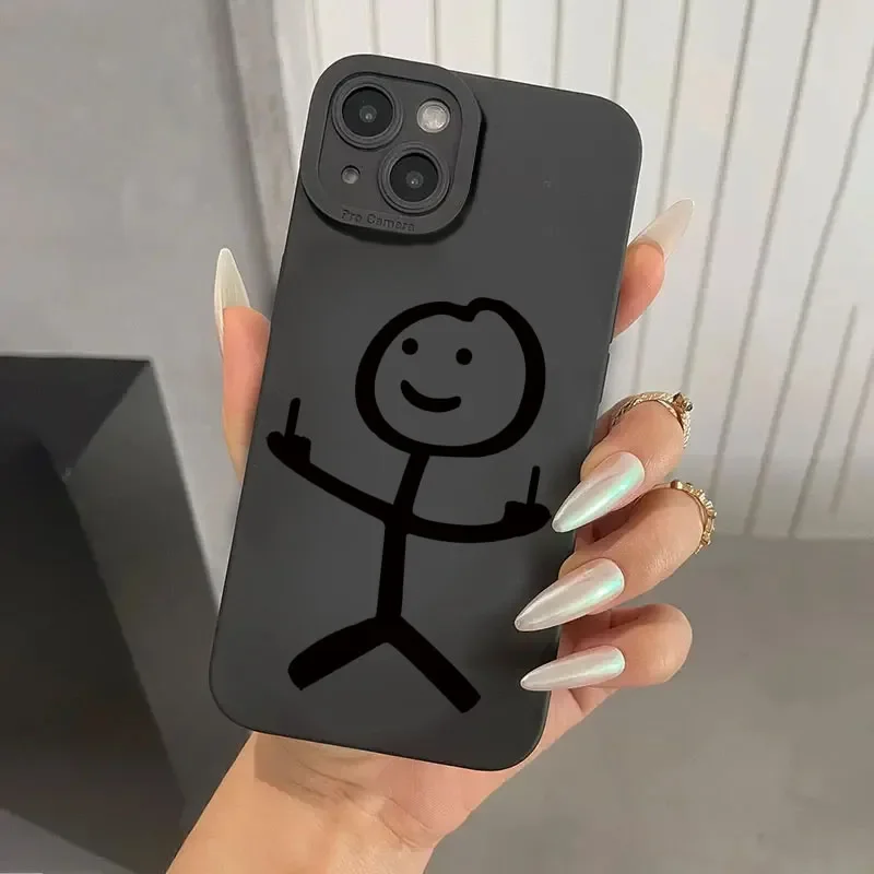 Cute Cartoon Matchman Matte Si - Phone Cases Store review and price
