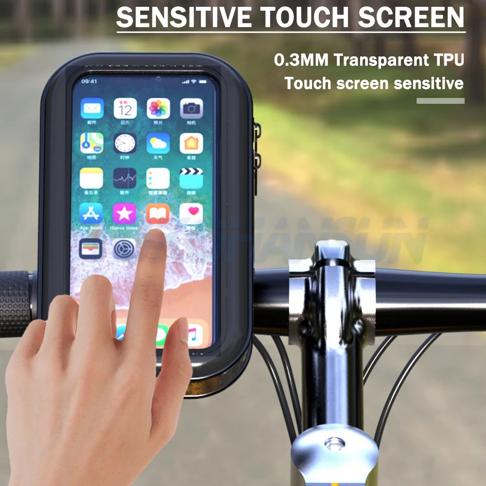 Bike Frame Front Tube Bag Port - Phone Cases Youtube review and price