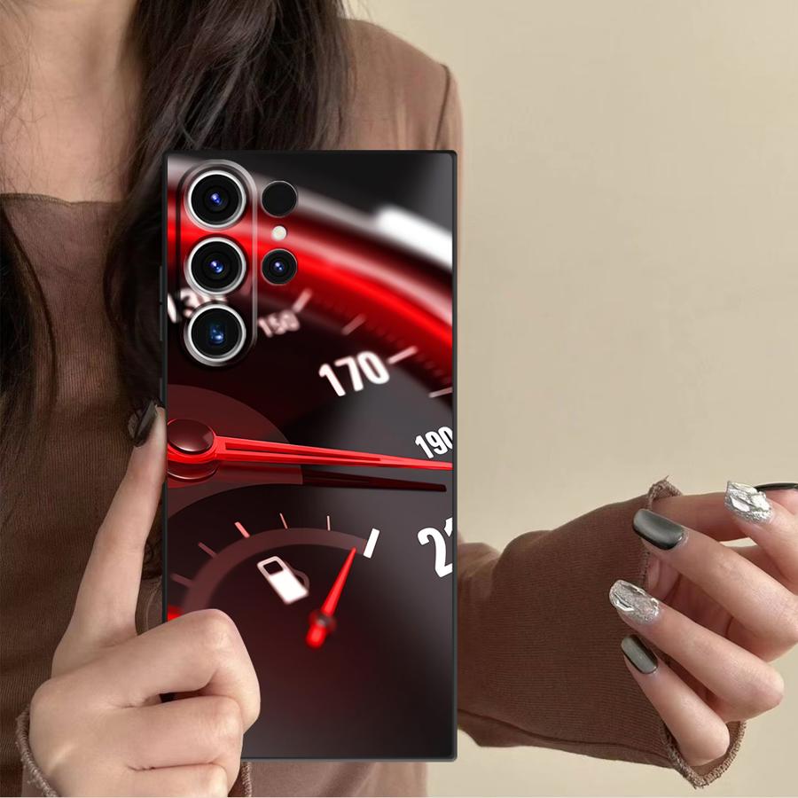Red Car Gauge Case for Samsung - Phone Cases For Samsung S22 review and price