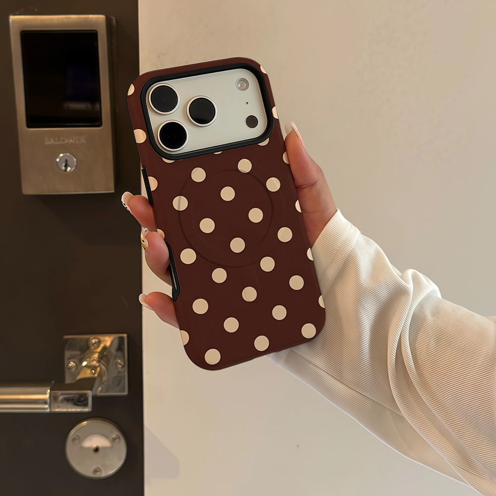 Brown Beige Polka Dot Phone Ca - Phone Cases Bulk review and price