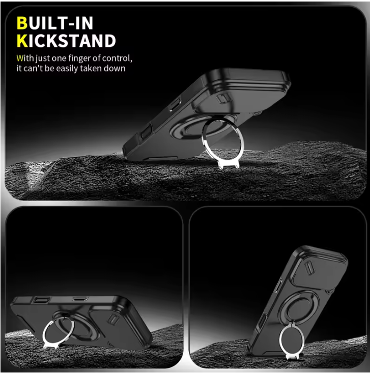 Armor Shockproof Magnetic Ring - Phone Cases Orange review and price