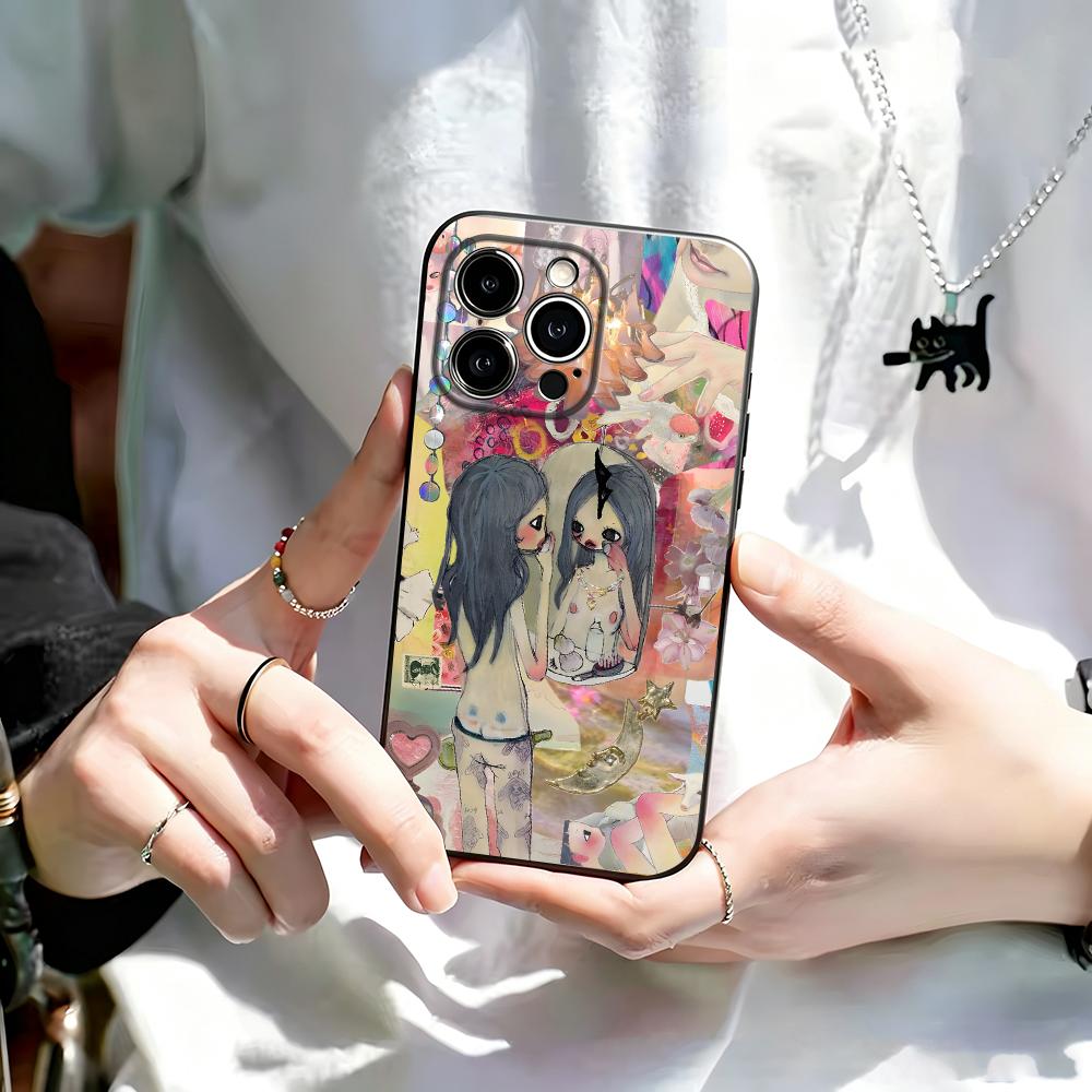 Japanese painting style Phone  - Phone Cases Japanese review and price