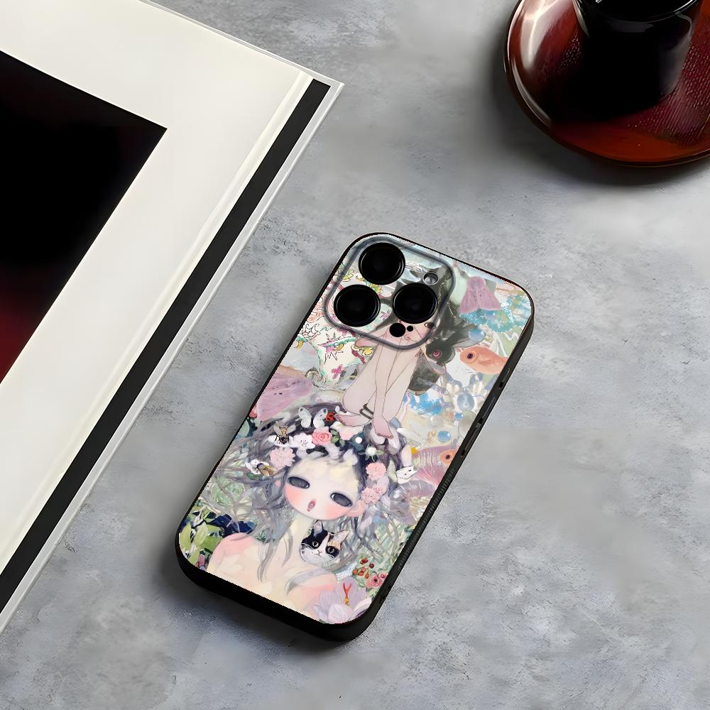 Japanese painting style Phone  - Phone Cases Japanese review and price