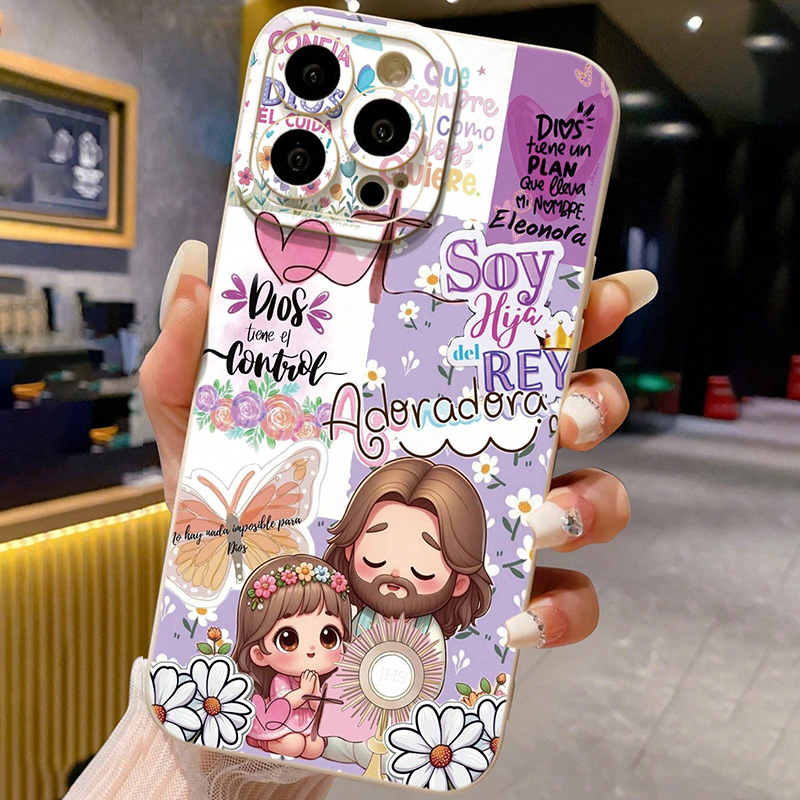 Religious Colorful Painted Jes - Phone Cases Jesus review and price
