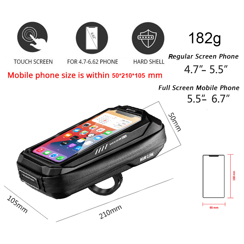 WILD MAN Rainproof Bicycle Fro - Phone Cases Youtube review and price