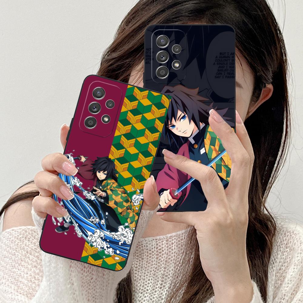 Demon Slayer Giyu Tomioka Phon - Samsung Galaxy A55 review and price