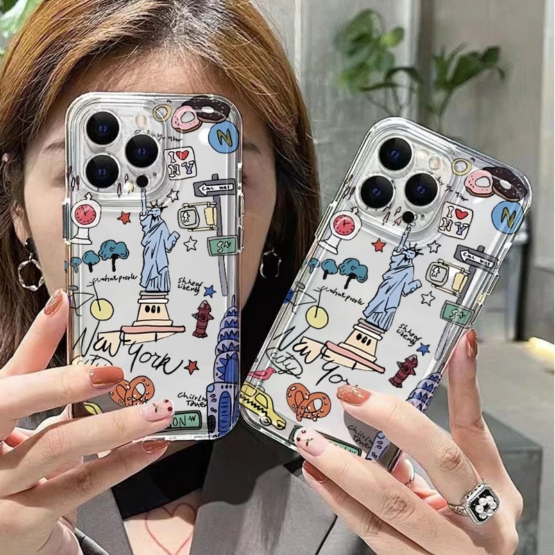 Cute New York City Doodle Phon - Phone Cases York review and price