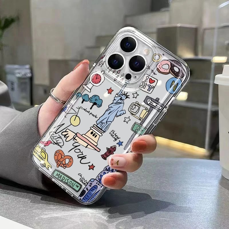 Cute New York City Doodle Phon - Phone Cases York review and price