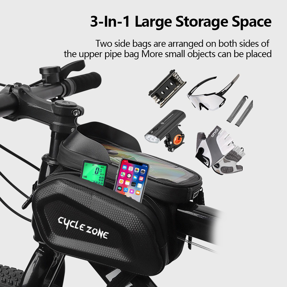 Bicycle Bag Touch Screen Phone - Phone Cases Youtube review and price