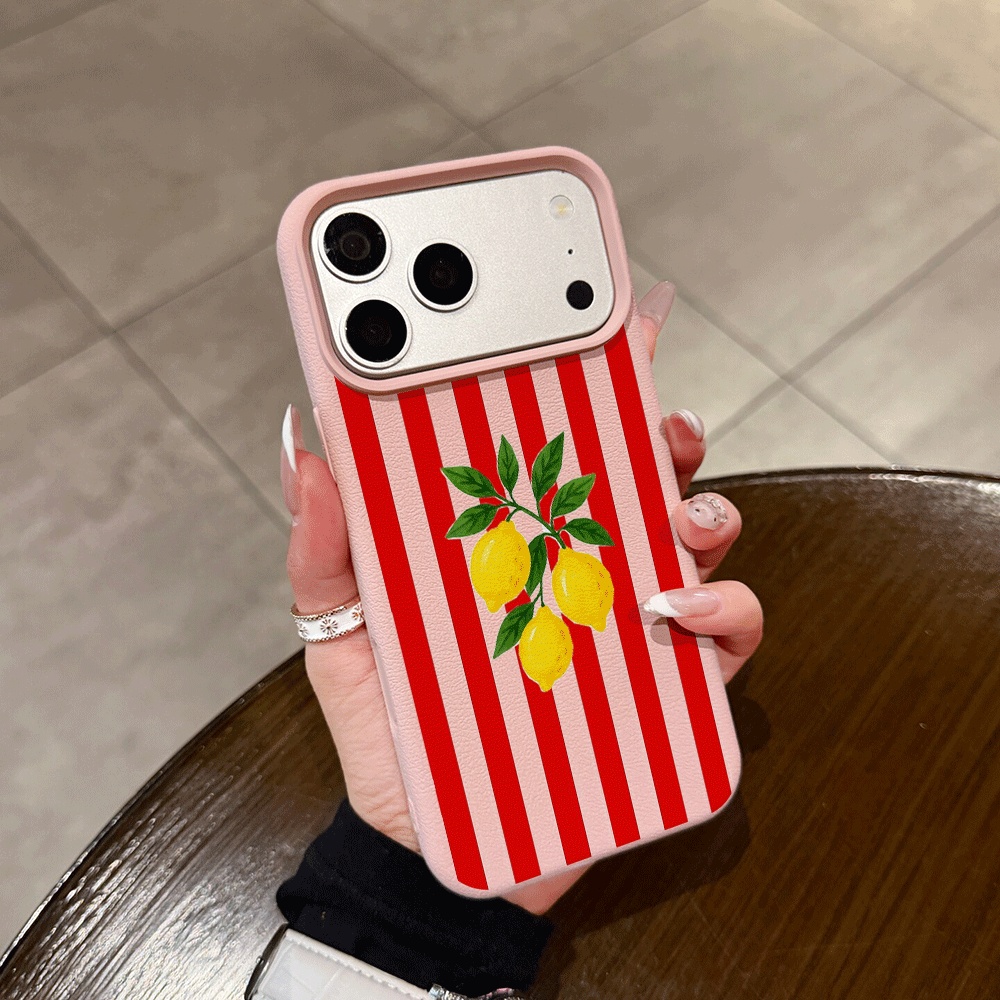 Orange Striped Lemon Phone Cas - Phone Cases Orange review and price