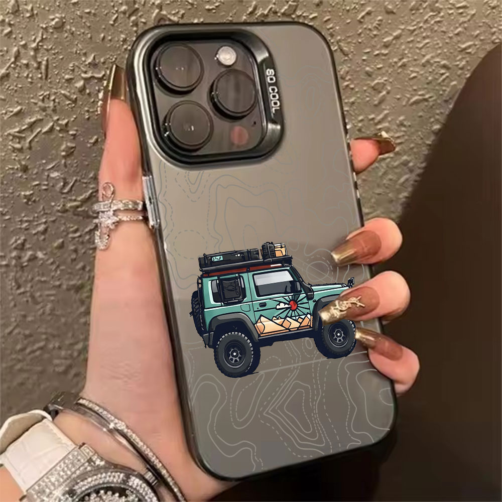 Simple Car Pattern Phone Case  - Phone Cases Store review and price