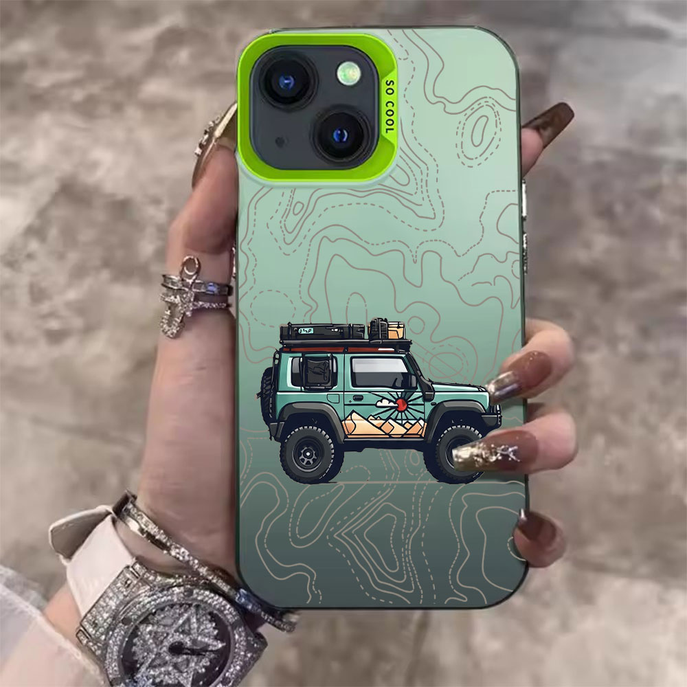Simple Car Pattern Phone Case  - Phone Cases Store review and price