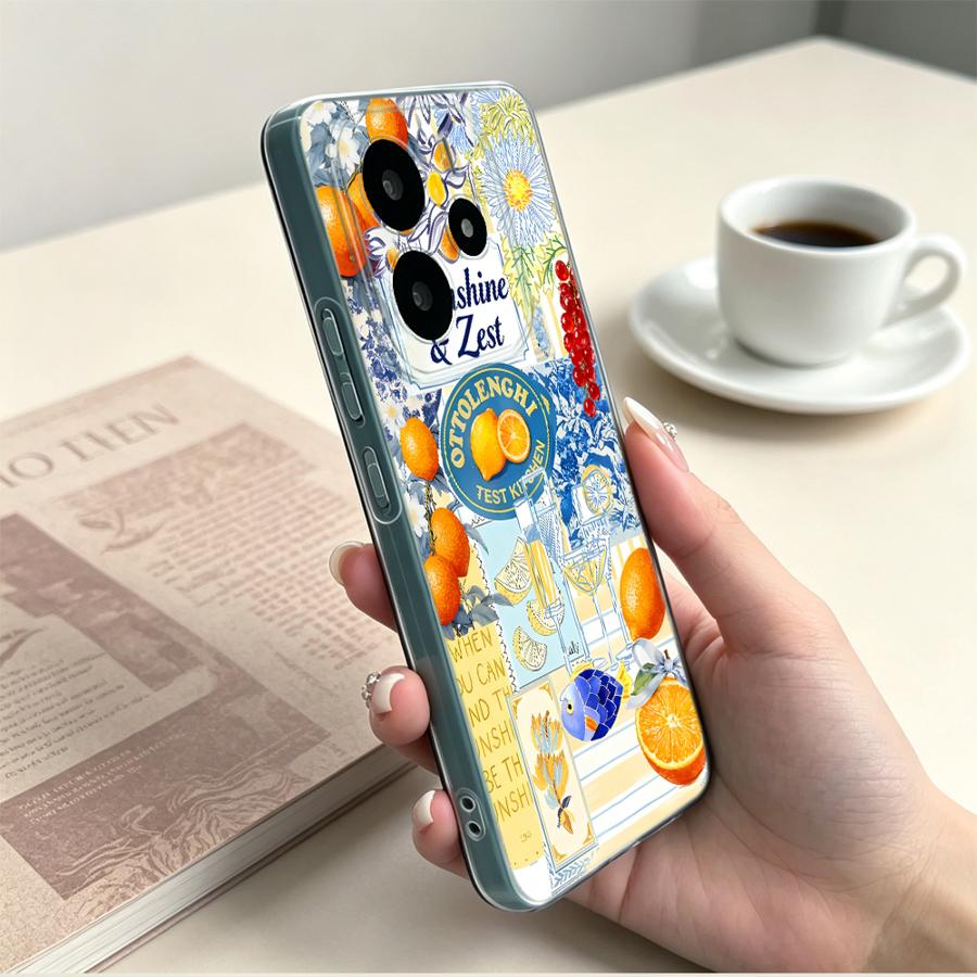 Orange Fruit Soft Phone Cover  - Phone Cases Orange review and price