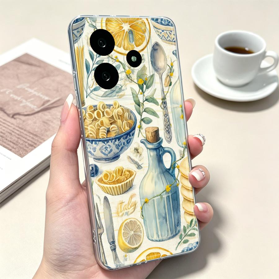 Orange Fruit Soft Phone Cover  - Phone Cases Orange review and price