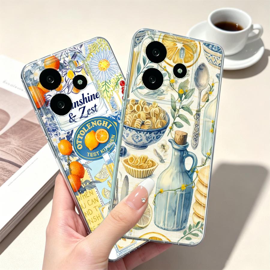 Orange Fruit Soft Phone Cover  - Phone Cases Orange review and price