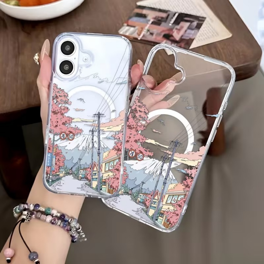 Anime Japan Scenery Clear Phon - Phone Cases Japanese review and price