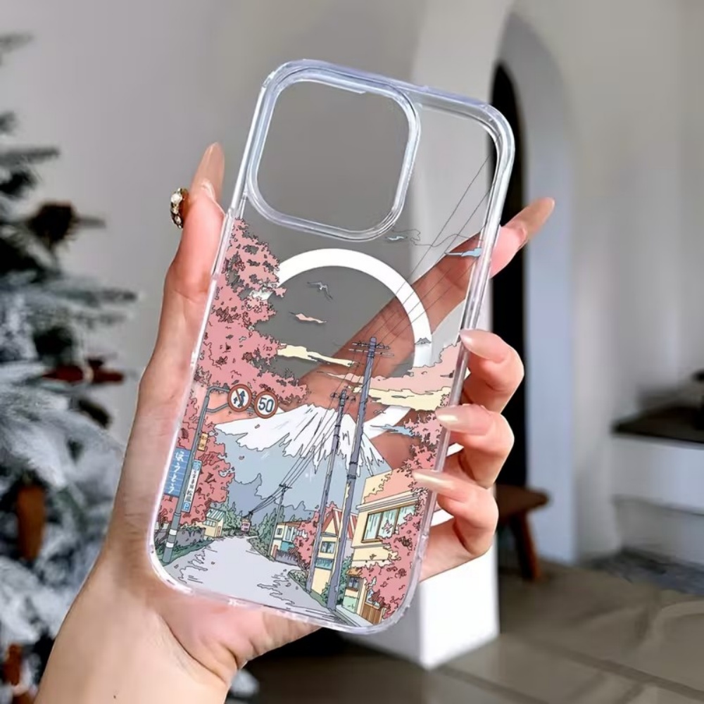 Anime Japan Scenery Clear Phon - Phone Cases Japanese review and price