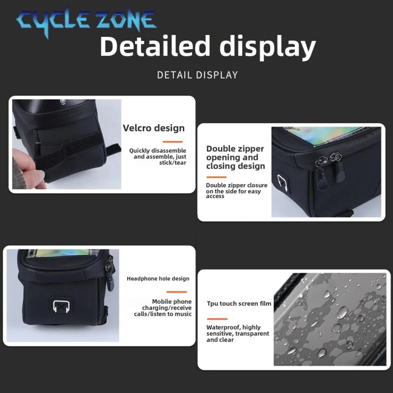 Touch Screen Bicycle Bags Bike - Phone Cases Youtube review and price