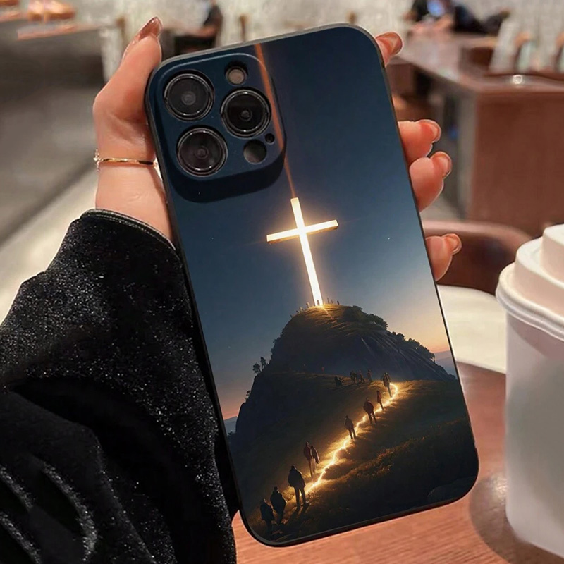 Jesus Cross Painted Phone Case - Phone Cases Jesus review and price