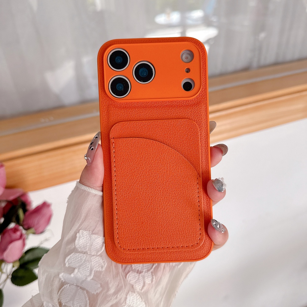 Luxury Advanced Orange Leather - Phone Cases Orange review and price
