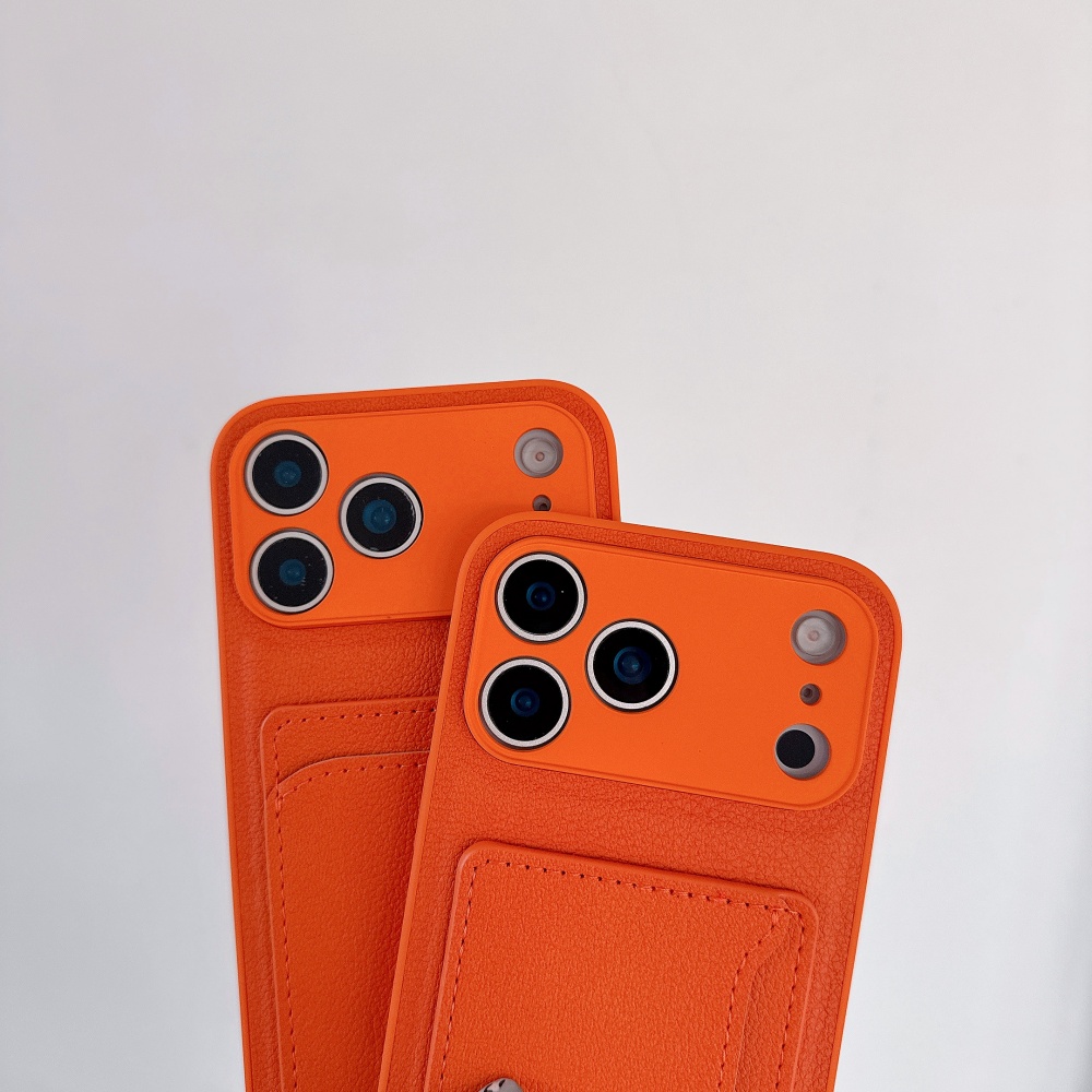 Luxury Advanced Orange Leather - Phone Cases Orange review and price